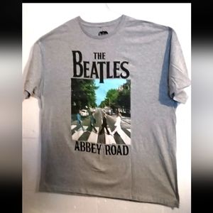 Retro Classic Beatles Abby Road 2023 T-Shirt Rock Music NOS New